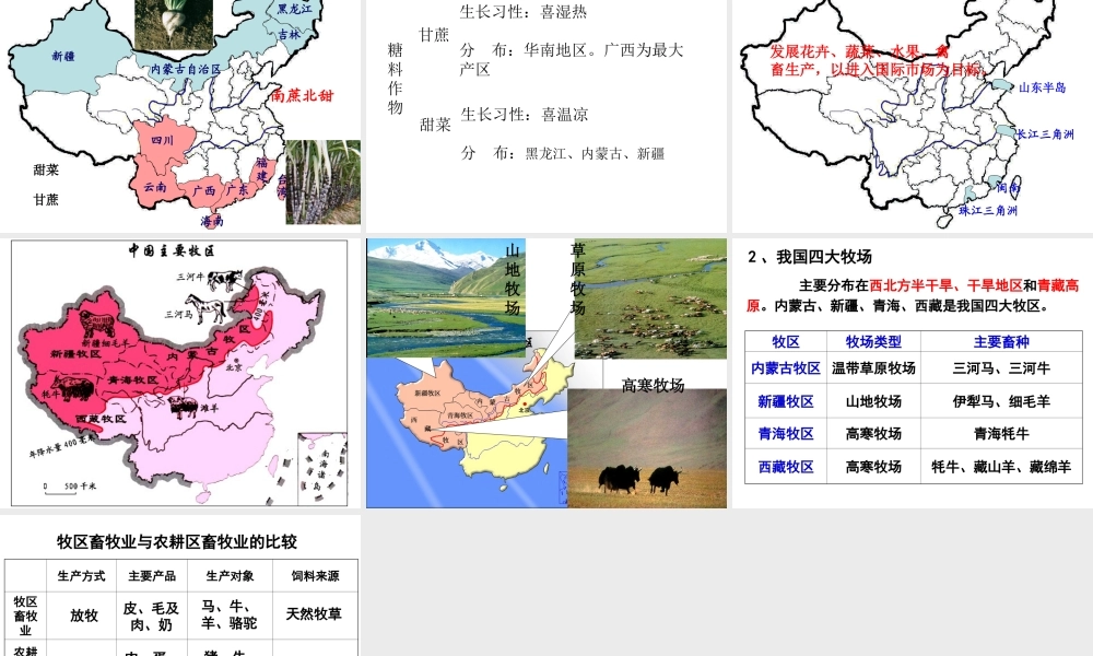 八年级地理上册 4.1 农业课件 （新版）湘教版-（新版）湘教版初中八年级上册地理课件