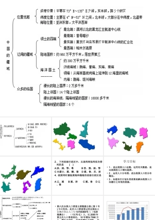 八年级地理上册 1.3 中国的人口课件 （新版）湘教版-（新版）湘教版初中八年级上册地理课件
