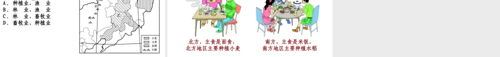 八年级地理上册 4.1农业课件 （新版）粤教版-（新版）粤教版初中八年级上册地理课件