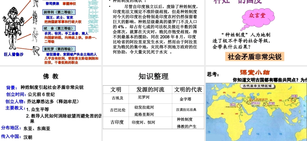 八年级历史下册 第四单元 第17课 大河流域的文明曙光课件4 北师大版-北师大版初中八年级下册历史课件