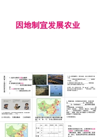 八年级地理上册 4.2 农业（第2课时）课件 （新版）新人教版-（新版）新人教版初中八年级上册地理课件