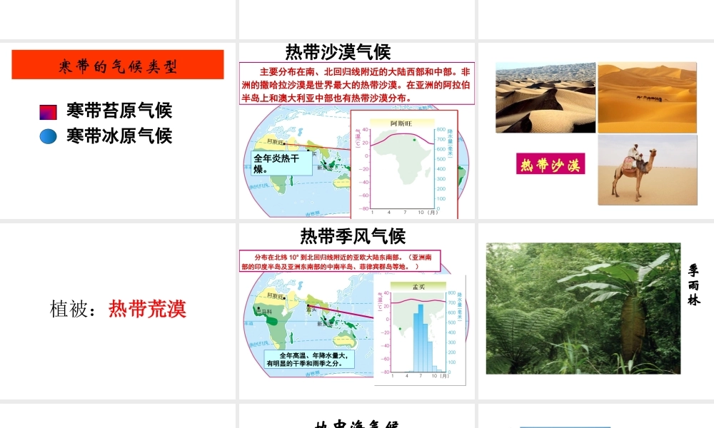 八年级地理上册 2.2 世界的气候类型复习课件（2）（新版）中图版-（新版）中图版初中八年级上册地理课件