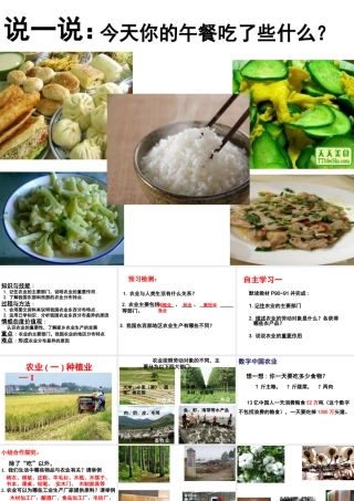 八年级地理上册 4.2 农业课件 新人教版-新人教版初中八年级上册地理课件