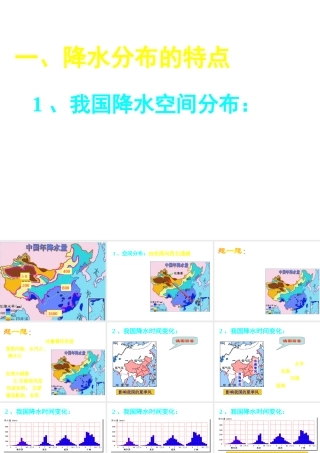 八年级地理上册 2.2 中国的气候--降水和干湿地区课件 （新版）湘教版-（新版）湘教版初中八年级上册地理课件