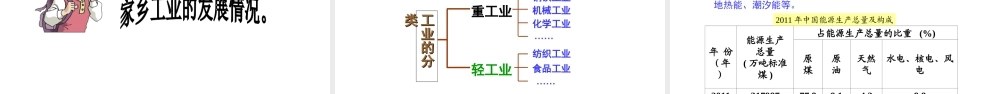 八年级地理上册 4.2《工业》课件3 （新版）湘教版-（新版）湘教版初中八年级上册地理课件