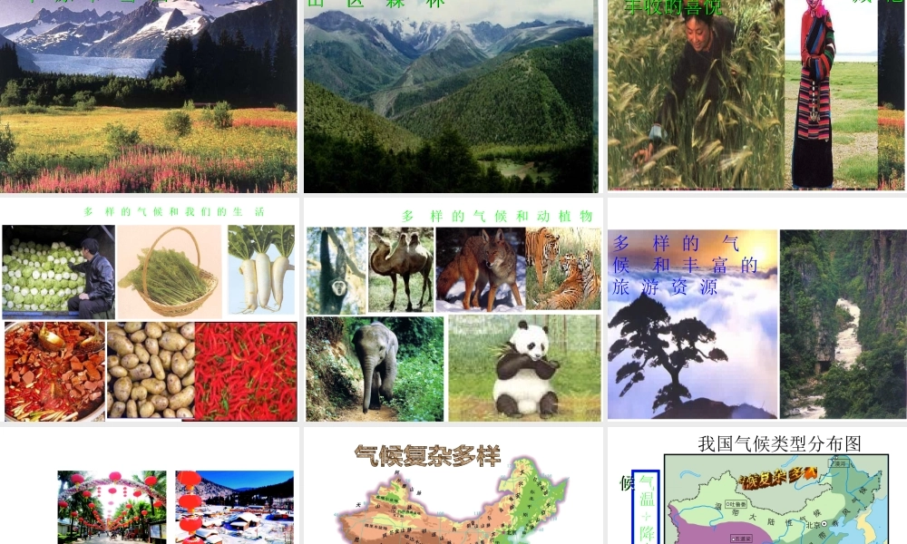 八年级地理上册 2.2 中国的气候课件 （新版）湘教版-人教版初中八年级全册地理课件