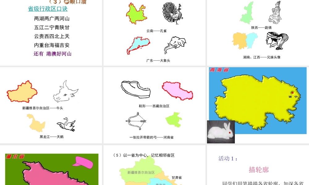 八年级地理上册 第一章 第一节 行政区划课件 （新版）新人教版-（新版）新人教版初中八年级上册地理课件