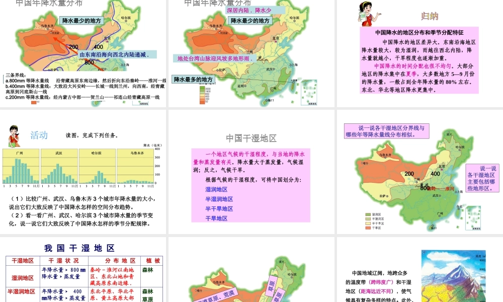 八年级地理上册 2.2《中国的气候》课件3 （新版）湘教版-（新版）湘教版初中八年级上册地理课件
