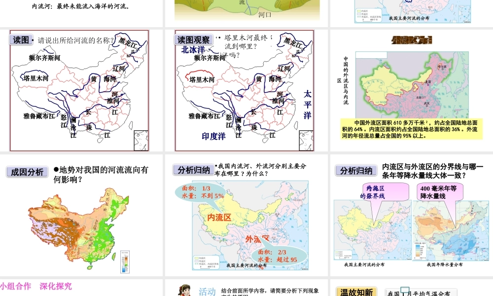 八年级地理上册 2.3 河流课件 （新版）新人教版-（新版）新人教版初中八年级全册地理课件