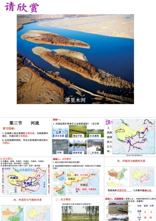 八年级地理上册 2.3 河流课件 （新版）新人教版