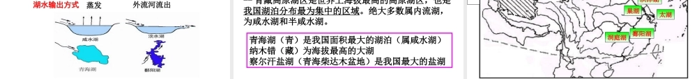 八年级地理上册 2.3 数以万计的河流课件 晋教版-人教版初中八年级上册地理课件