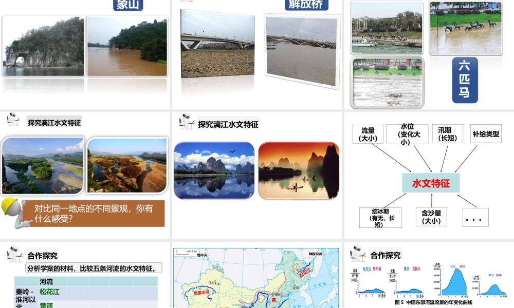 八年级地理上册 2.3 中国的河流课件 湘教版-湘教版初中八年级上册地理课件