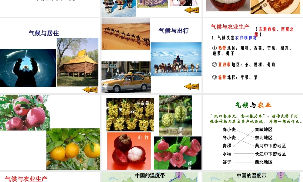 八年级地理上册 2.3《气候与人类活动》课件3 中图版-中图版初中八年级上册地理课件