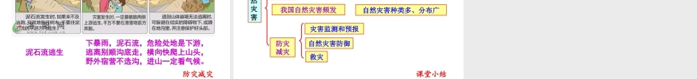 八年级地理上册 2.4 自然灾害课件 新人教版五四制-新人教版初中八年级上册地理课件