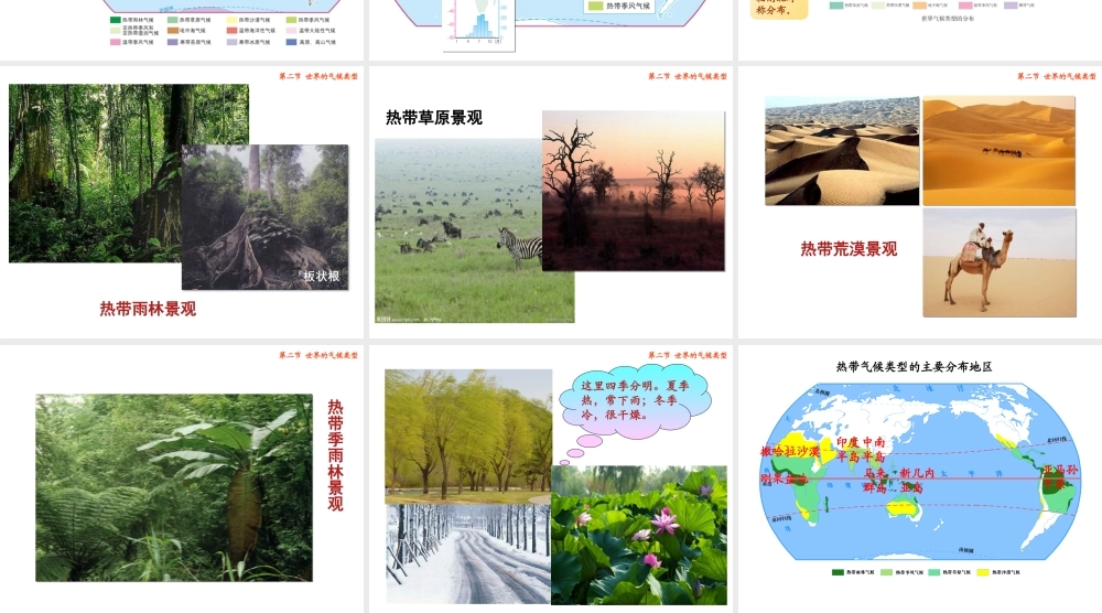 八年级地理上册 第二章 第二节 世界气候类型课件1 中图版-中图版初中八年级上册地理课件