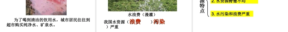八年级地理上册 第三章 第二节 节约与保护水资源课件 （新版）商务星球版