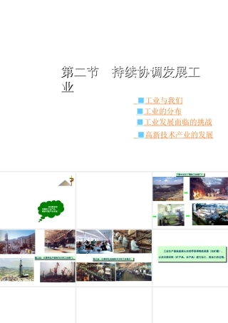 八年级地理上册 第四章 第二节 持续协调发展工业课件 （新版）商务星球版
