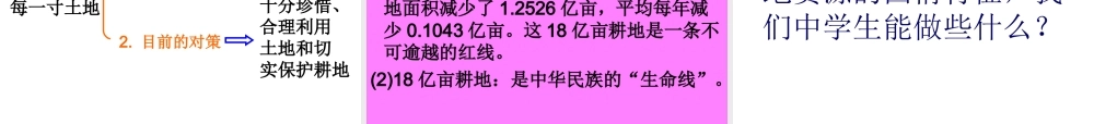八年级地理上册 第三章 第二节 土地资源（第2课时）课件 新人教版-新人教版初中八年级上册地理课件