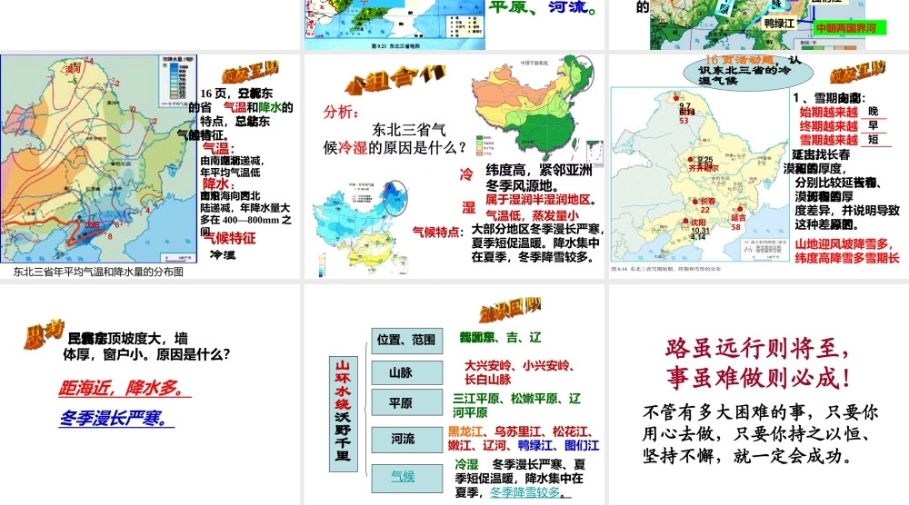 八年级地理下册 6.2 东北三省课件 （新版）新人教版-（新版）新人教版初中八年级下册地理课件