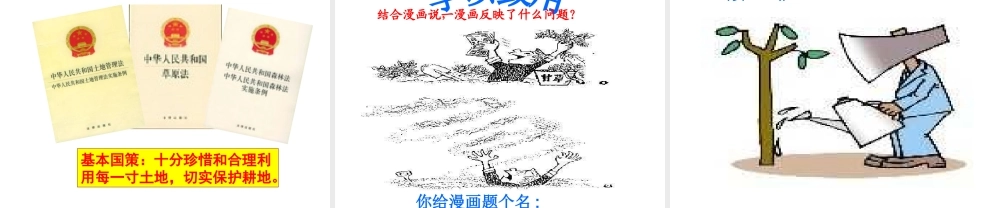 八年级地理上册 第三章 第二节《土地资源》课件3 （新版）新人教版-（新版）新人教版初中八年级上册地理课件