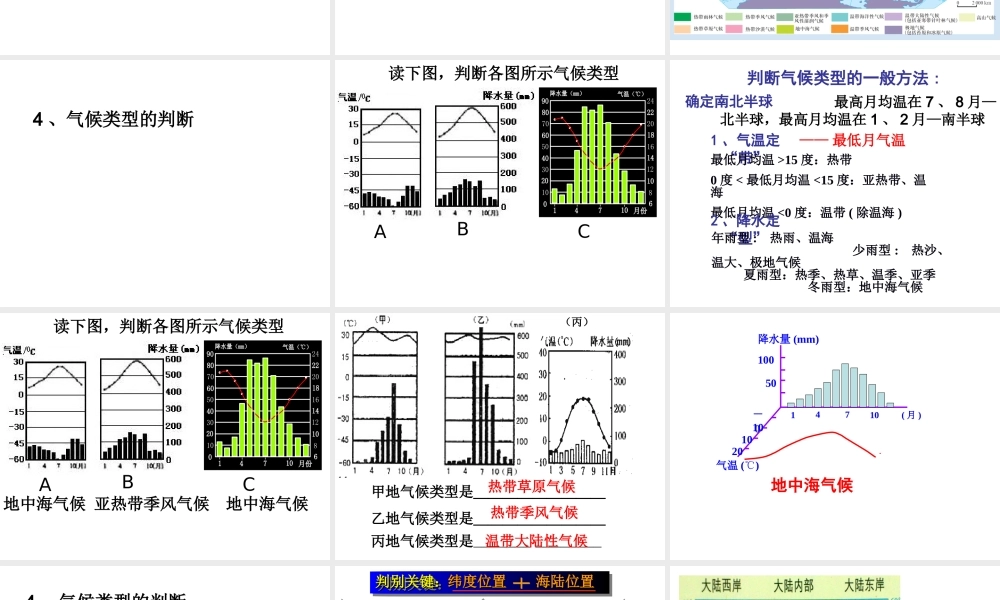 八年级地理上册《2.2 气候》课件3 新人教版-新人教版初中八年级上册地理课件