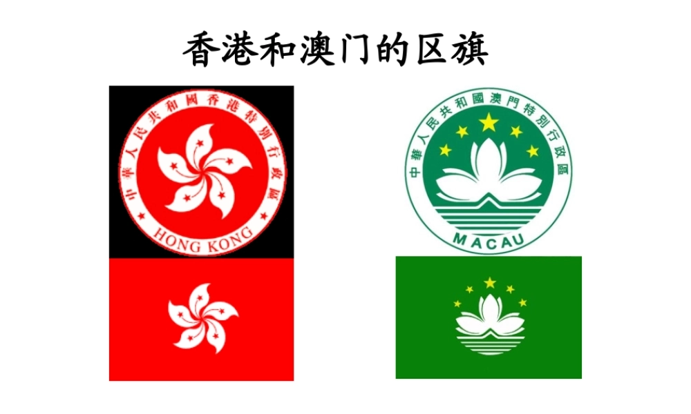 八年级地理下册 7.3“东方明珠”-香港和澳门课件 （新版）新人教版-（新版）新人教版初中八年级下册地理课件