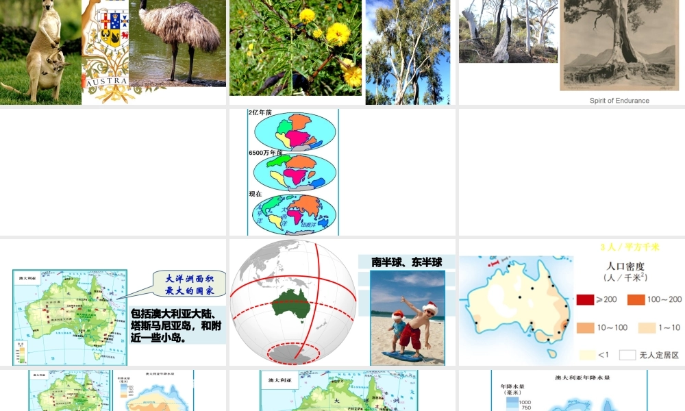 八年级地理下册 7.3《澳大利亚》课件 中图版-中图版初中八年级下册地理课件