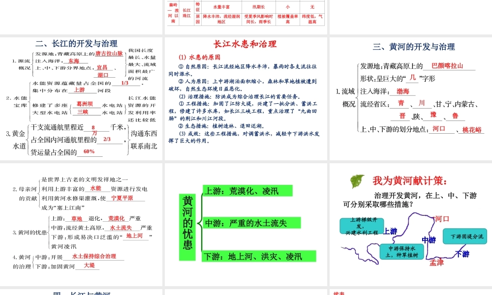 八年级地理上册 第二章 第三节 河流课件（1）（新版）新人教版-（新版）新人教版初中八年级上册地理课件