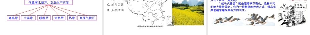 八年级地理上册 第二章 第二节 气候 冬季南北温差大 夏季南北普遍高温课件 新人教版-新人教版初中八年级上册地理课件