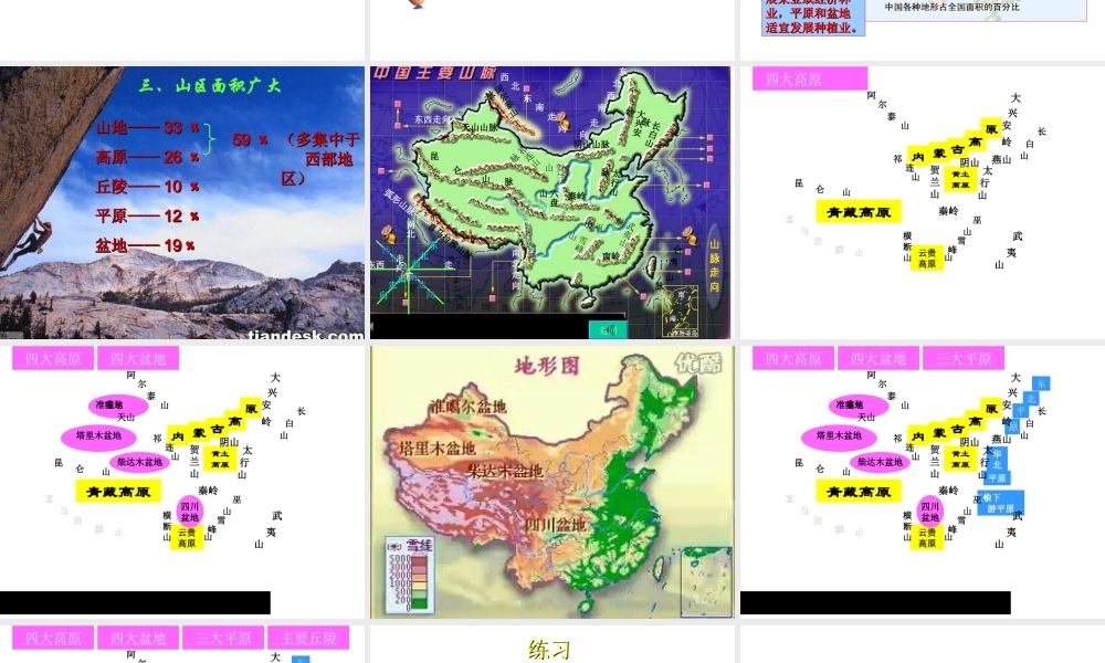 八年级地理上册 第二章 第一节 从青藏高原到沿海平原课件 粤教版-粤教版初中八年级上册地理课件