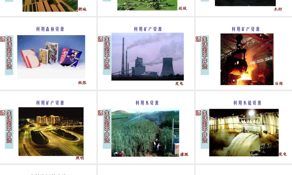 八年级地理上册 第三章 第一节 自然资源总量丰富人均不足课件 新人教版-新人教版初中八年级上册地理课件