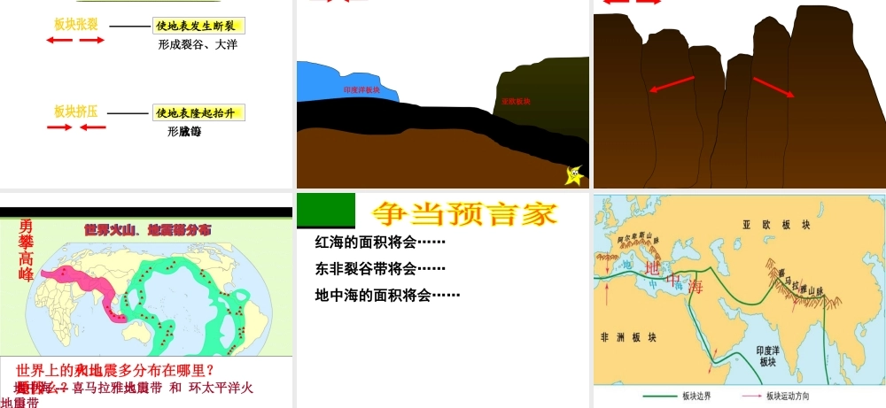 八年级地理上册 第一章 第二节 海陆变迁课件2 中图版-中图版初中八年级上册地理课件