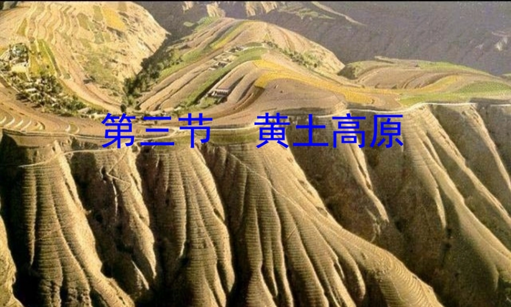 八年级地理下册 6.3 黄土高原课件（2）（新版）商务星球版-（新版）商务星球版初中八年级下册地理课件