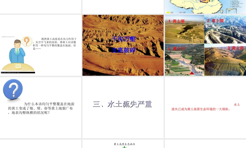 八年级地理下册 6.3 黄土高原课件（2）（新版）商务星球版-（新版）商务星球版初中八年级下册地理课件