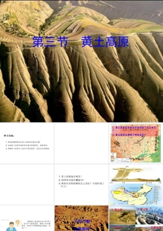 八年级地理下册 6.3 黄土高原课件（2）（新版）商务星球版-（新版）商务星球版初中八年级下册地理课件