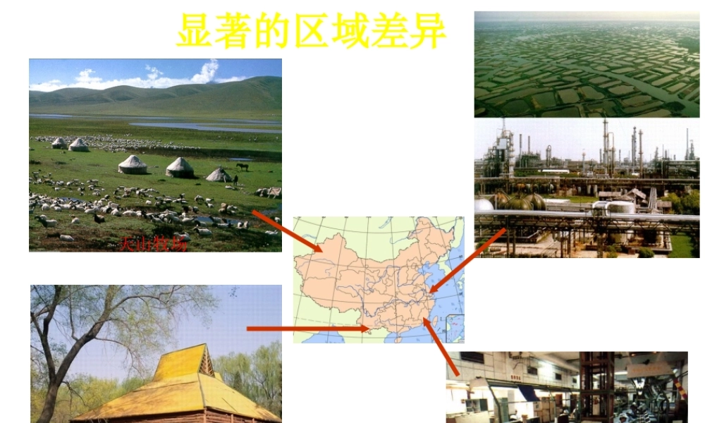 八年级地理下册 5.1 四大地理区域的划分课件 （新版）湘教版-（新版）湘教版初中八年级下册地理课件