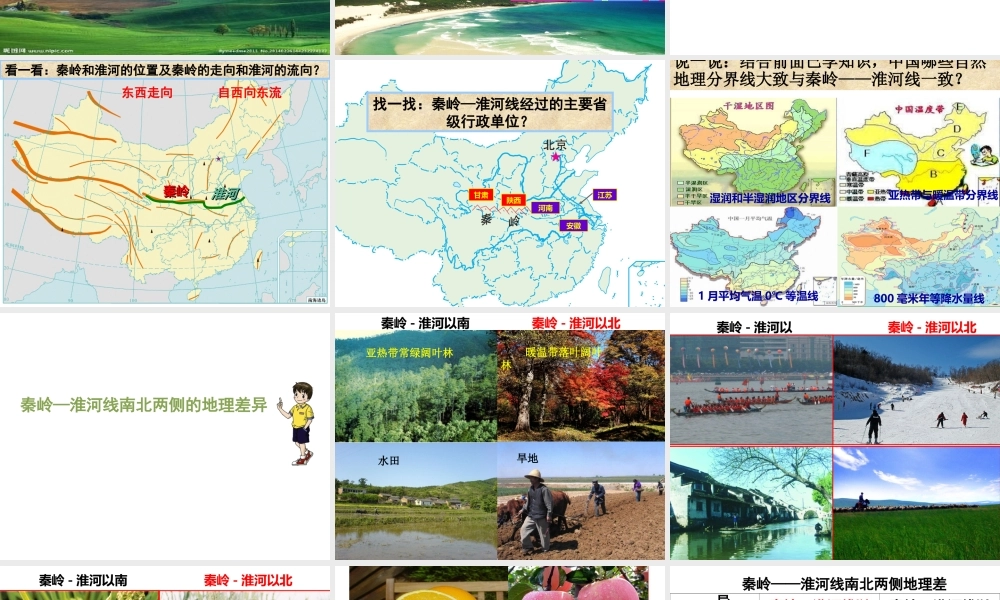 八年级地理下册 5.1 四大地理区域的划分课件（5）（新版）湘教版-（新版）湘教版初中八年级下册地理课件