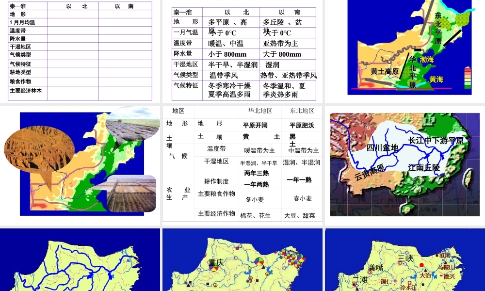 八年级地理下册 5.1 四大地理区域的划分课件（6）（新版）湘教版-（新版）湘教版初中八年级下册地理课件