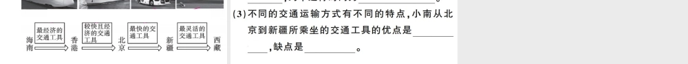 八年级地理上册 第四章 第一节 交通运输（第一课时）习题课件 （新版）新人教版-（新版）新人教版初中八年级上册地理课件