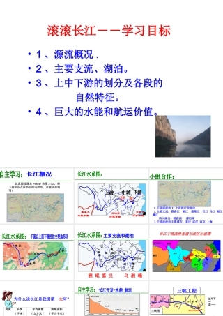 八年级地理上册 中国的河流课件 湘教版