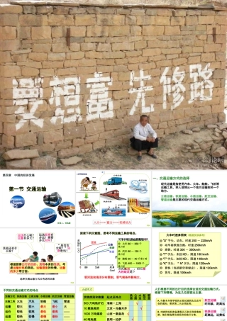 八年级地理上册 第四章 第一节 交通运输课件 新人教版-新人教版初中八年级上册地理课件