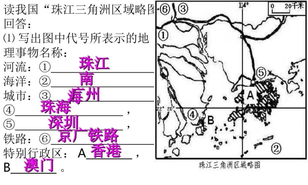 八年级地理下册 第八单元 第2课 香港、澳门特别行政区课件 商务星球版