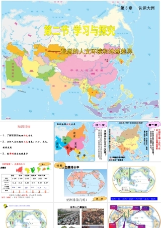 八年级地理下册 5.2《学习与探究 亚洲的人文环境》课件2 中图版-中图版初中八年级下册地理课件