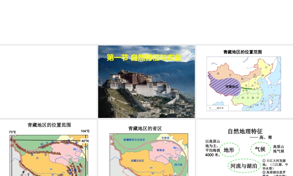 八年级地理下册 第九章 第一节 自然特征与农业课件（2）（新版）新人教版-（新版）新人教版初中八年级下册地理课件