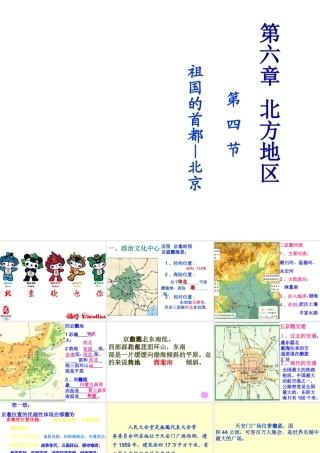 八年级地理下册 6.4 祖国的首都—北京课件2 （新版）新人教版-（新版）新人教版初中八年级下册地理课件