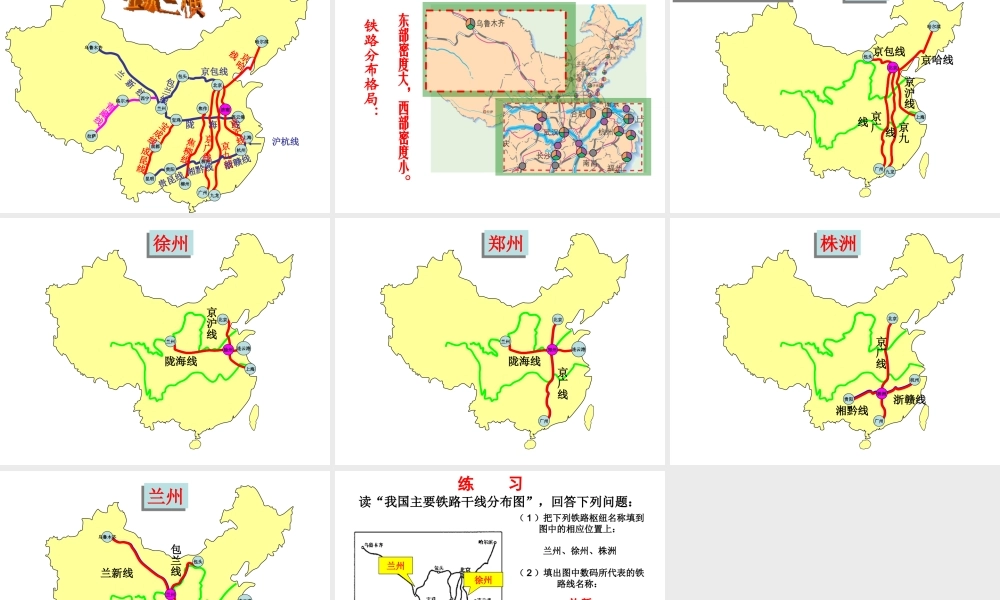 八年级地理上册 第四章 第一节《交通运输》课件3 （新版）新人教版-（新版）新人教版初中八年级上册地理课件