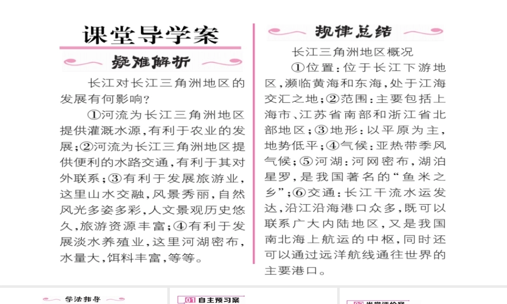 八年级地理下册 第七章 第2节“鱼米之乡”——长江三角洲地区（第1课时 江海交汇之地）习题课件 （新版）新人教版-（新版）新人教版初中八年级下册地理课件