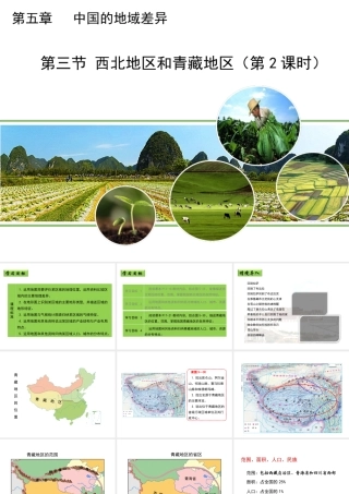八年级地理下册 5.3 西北地区和青藏地区（第2课时）教学课件 （新版）湘教版-（新版）湘教版初中八年级全册地理课件