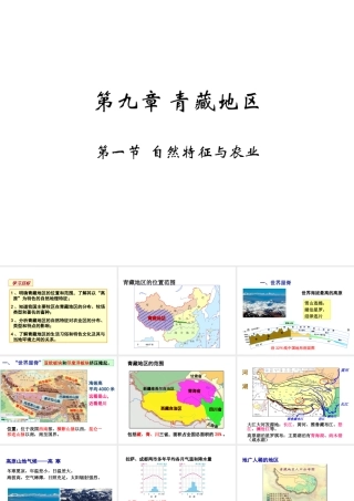 八年级地理下册 9.1自然特征与农业课件 （新版）新人教版-（新版）新人教版初中八年级下册地理课件
