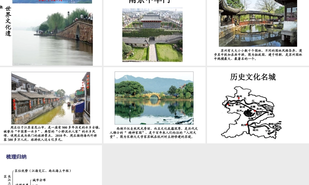 八年级地理下册 第七章 第2节“鱼米之乡”长江三角洲地区（第2课时）课件 （新版）新人教版-（新版）新人教版初中八年级下册地理课件